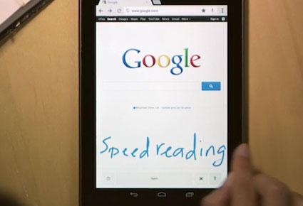 غوغل تضيف ميزة الكتابة باليد للهاتف المحمول